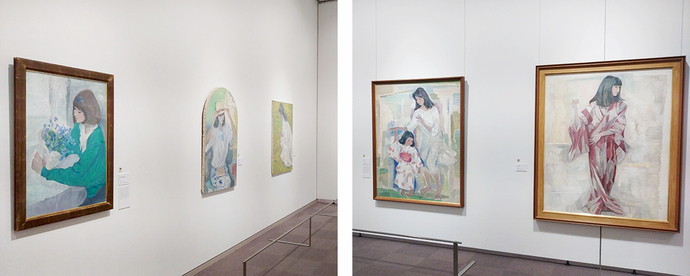 深沢紅子展の画像