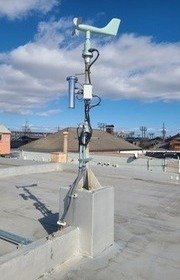 通風式温湿度計発信器及び風向風速計