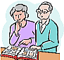 イラスト：おじいちゃんとおばあちゃん