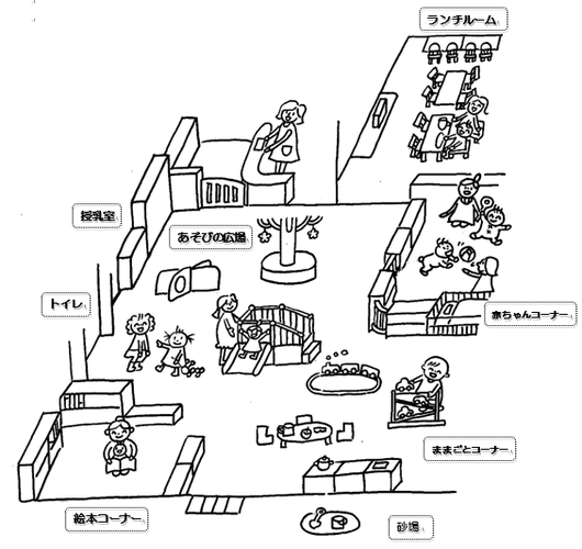 イラスト：案内図