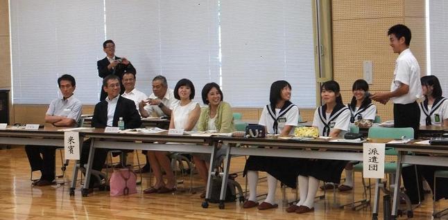 写真：一宮市中学生海外派遣団報告会の様子3