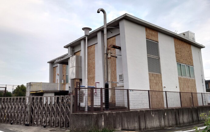 写真：西部水源地建屋