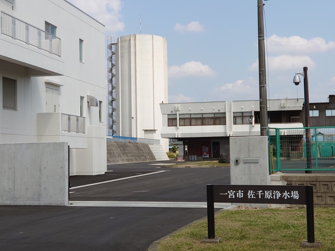 写真：佐千原浄水場