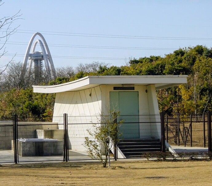 写真：大野水源所建屋