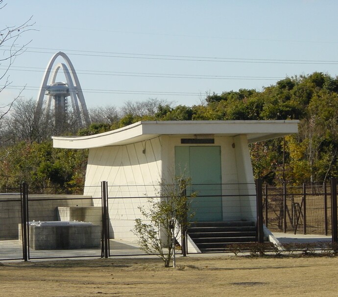 写真：大野水源所建屋