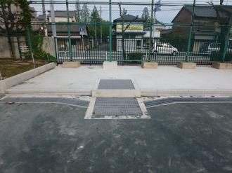 写真：放流桝の様子