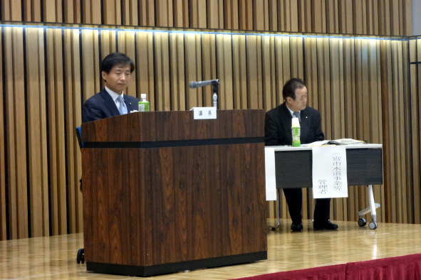 写真：愛知県下水道協会総会の様子