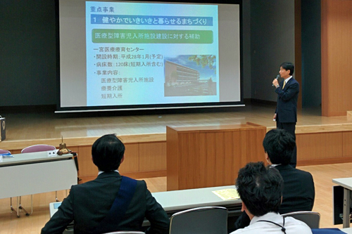写真：一宮中ライオンズクラブ例会の様子