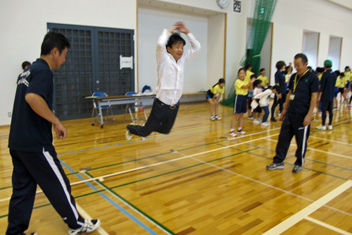 写真：ニュースポーツフェスティバル2015の様子 