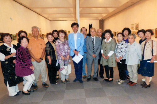 写真：尾西展の様子の写真