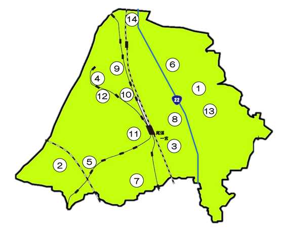 イラスト:マップ