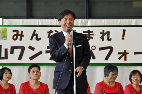 写真:神山ワンデーパフォーマーの様子