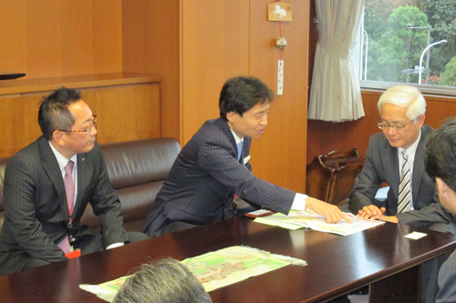写真:名岐道路整備促進期成同盟会 国への要望の様子