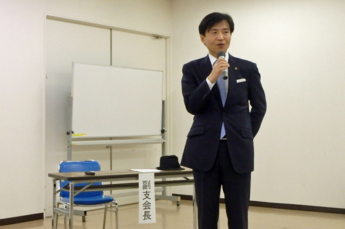 愛知県土地改良事業団体連合会一宮支会　総会の様子の写真