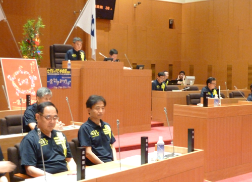 本会議の様子の写真