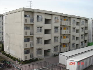 写真:島村住宅(鉄筋コンクリート4階建 3DK) 外観