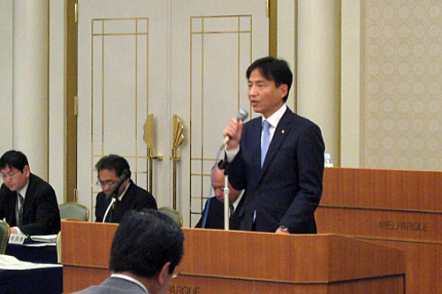 愛知県後期高齢者医療広域連合議会　定例会の様子の写真