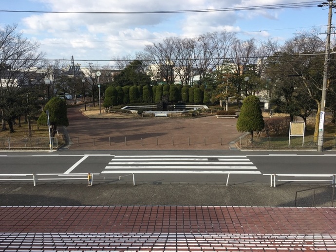 大平島公園噴水前写真