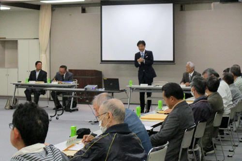 町会長会議の様子の写真