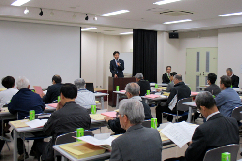 町会長会議の様子の写真