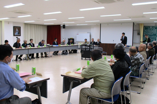 町会長会議の様子の写真