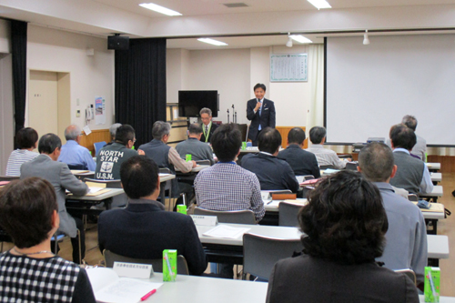 町会長会議の様子の写真