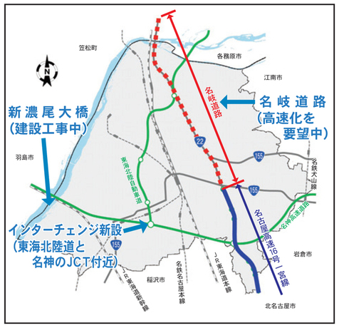 国・県のプロジェクト地図