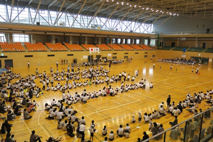 「手をつなぐ子らの運動会」の様子（1）