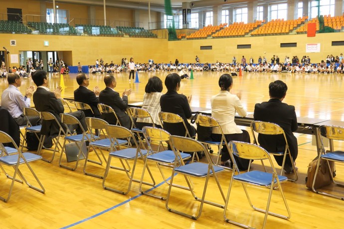 「手をつなぐ子らの運動会」の様子（2）