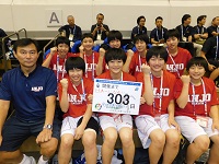 第63走者（安城学園高等学校女子バスケットボール部）