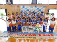 第163走者（浅井中小学校ミニバスケットボール部）