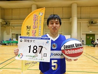 第179走者（ファイティングイーグルス名古屋　伊藤選手）