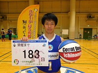 第183走者（ファイティングイーグルス名古屋　宮崎選手）