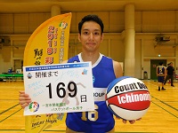 第197走者（ファイティングイーグルス名古屋　坂本選手）