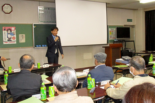 町会長会議の様子の写真