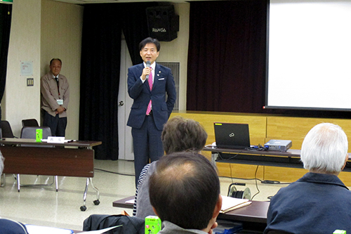 町会長会議の様子の写真