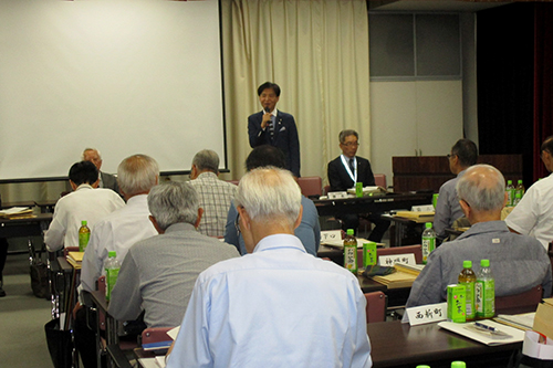 町会長会議の様子の写真