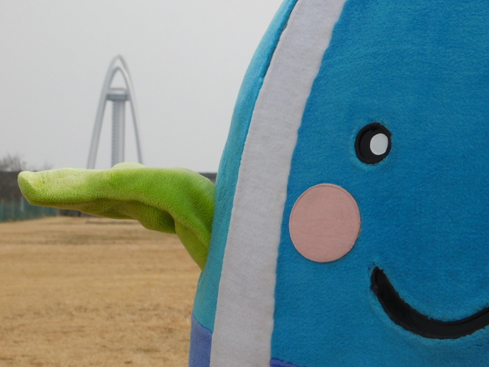 写真：いちみんとツインアーチ１３８