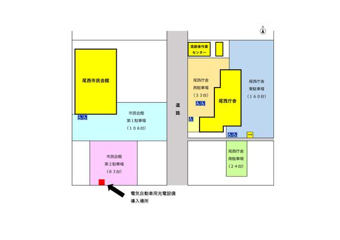 庁舎周辺図面