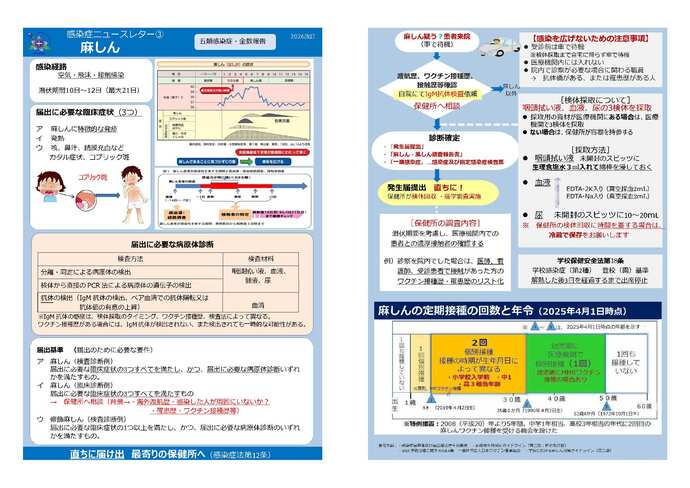 感染症ニュースレター画像