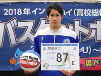 第279走者（ファイティングイーグルス名古屋　伊藤選手）