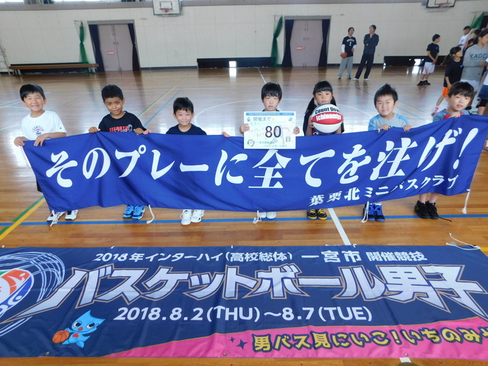 開催前80日