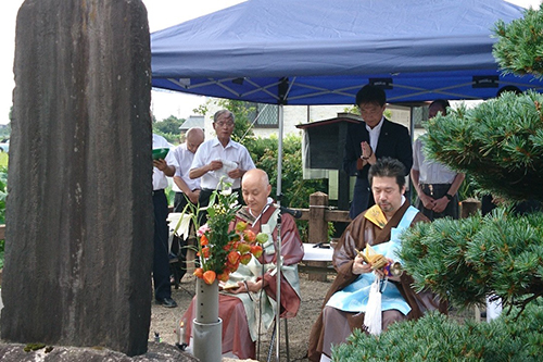 供養祭の様子の写真