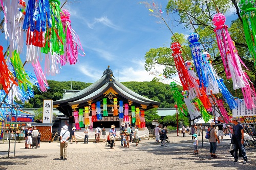写真：七夕祭りの様子1