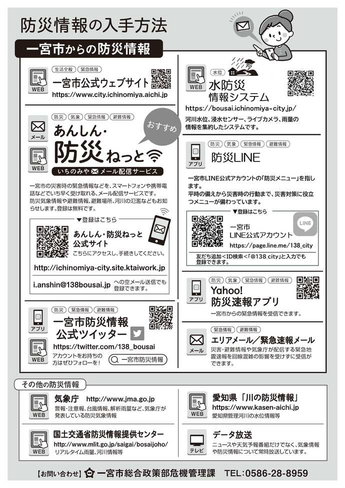 画像：風水害リーフレット2