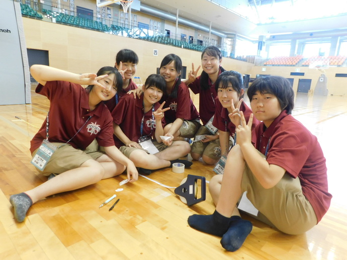 写真：東海総体補助員のみなさんの準備の様子6