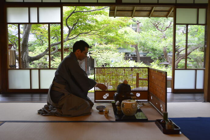 青嵐茶会の写真