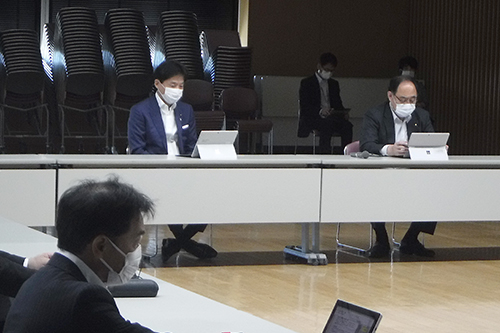 一宮市地域強靭化計画推進会議の様子の写真