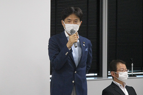 町会長連区代表者連絡協議会総会の様子の写真