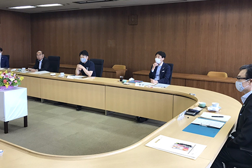 西尾張ブロック九市市長会議の様子の写真